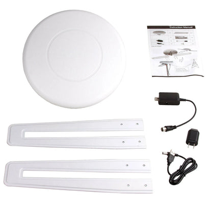High-Performance HDTV Antenna with 40ft Cable and Smart Signal Lock