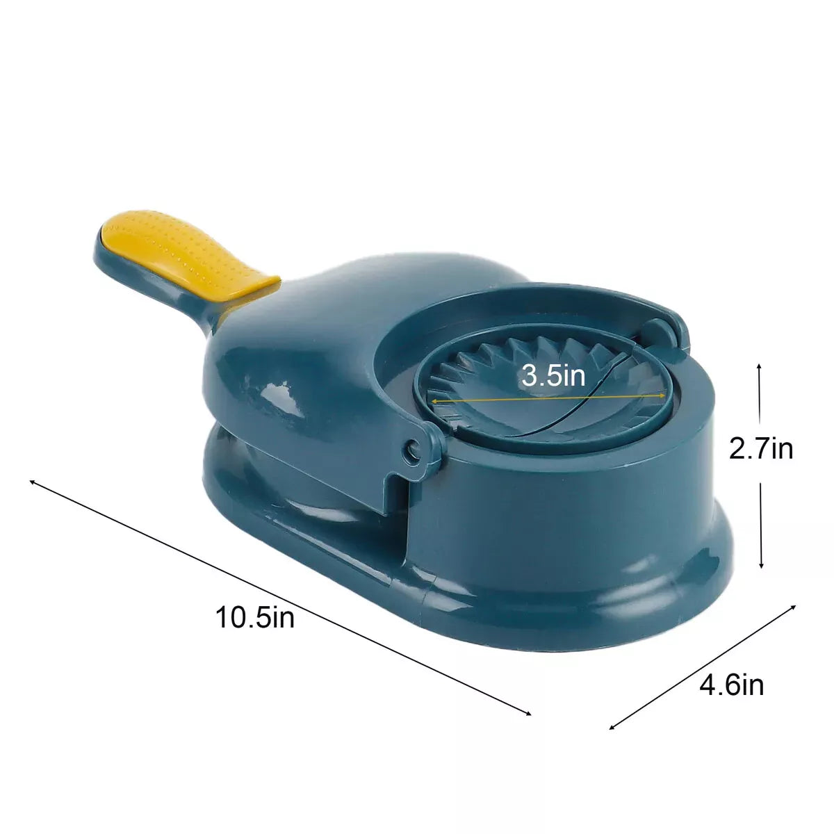 2-in-1 Dumpling Press Mold for Dough, Wavy Edge Pastry Maker Tool