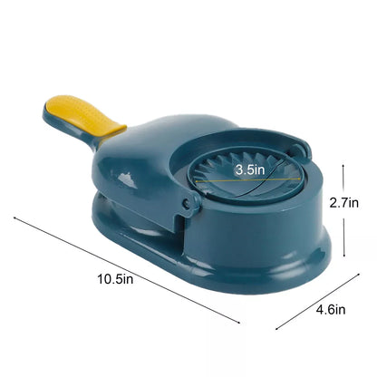 2-in-1 Dumpling Press Mold for Dough, Wavy Edge Pastry Maker Tool
