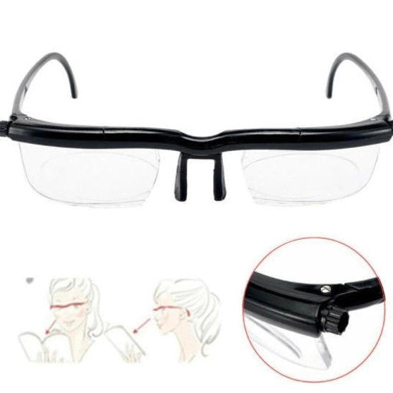 Versatile Focus Glasses with Adjustable Lenses