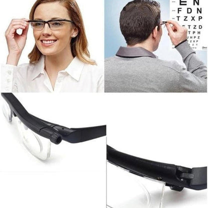 Versatile Focus Glasses with Adjustable Lenses