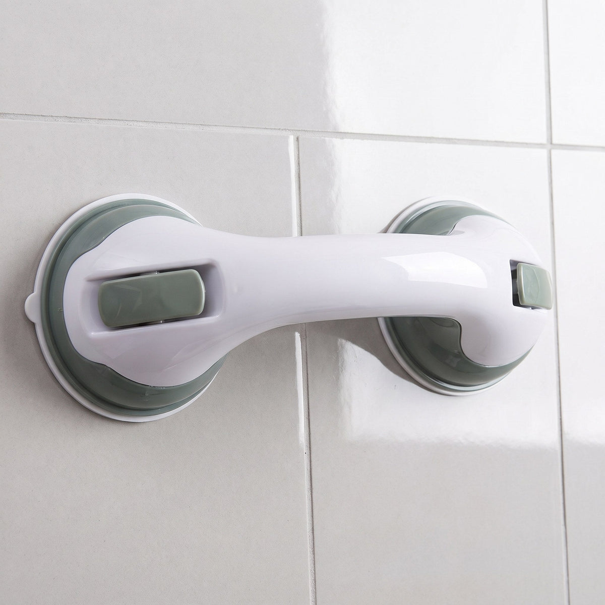 Bathroom Safety Handle with Suction Cups for Secure Grip
