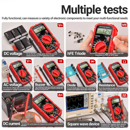 Precision Digital Multimeter for Comprehensive Electrical Testing