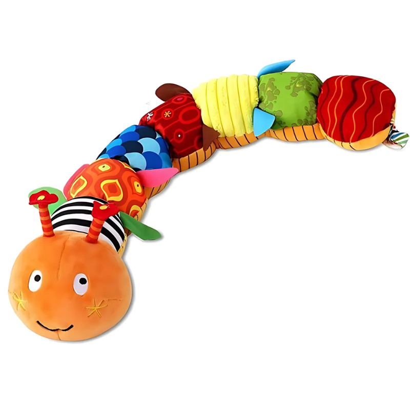 Interactive Melody Caterpillar Plush Toy for Infants
