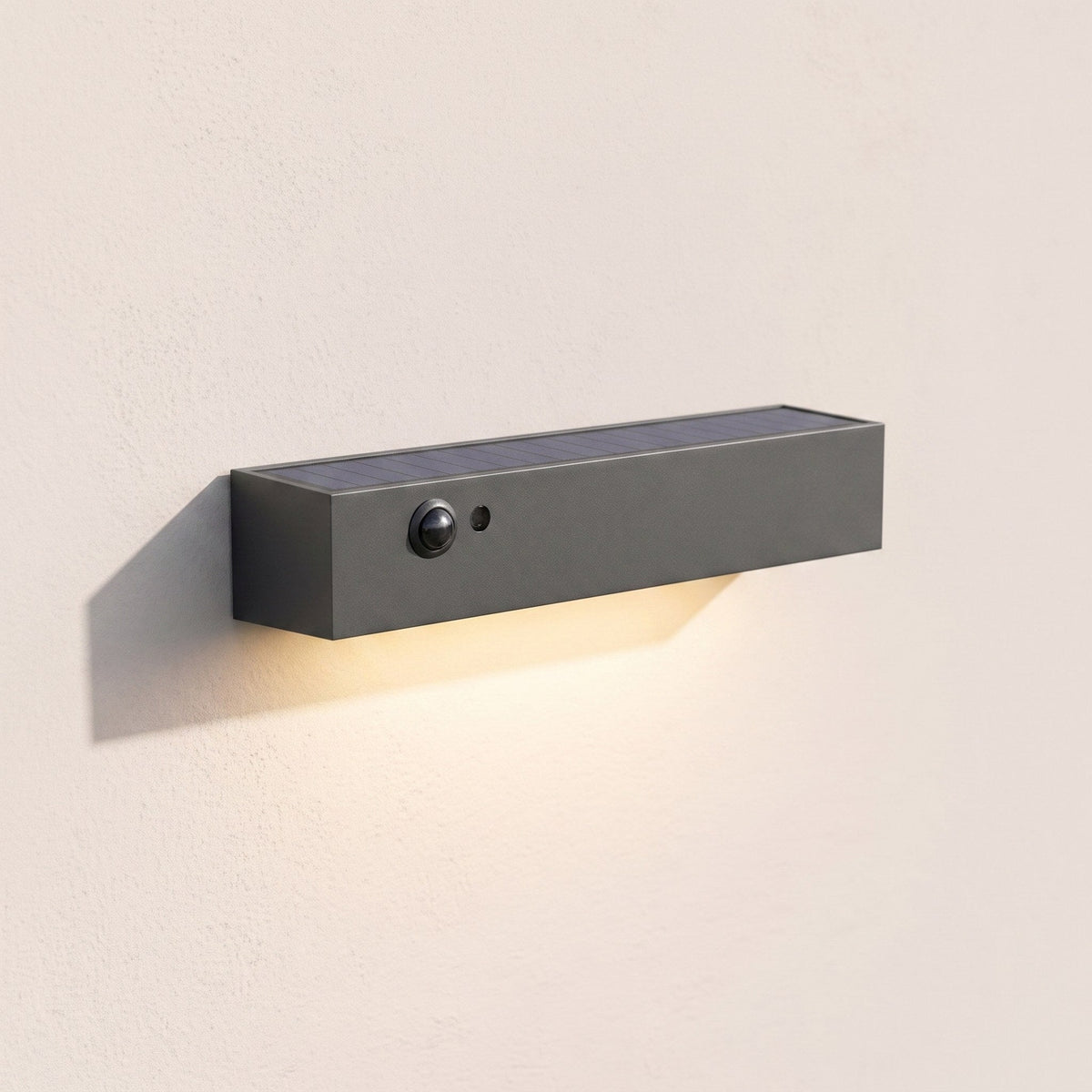 Motion Sensor Solar Powered Wall Light