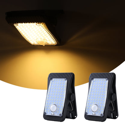 2-Pack of Clip Lights with Solar Motion Detection
