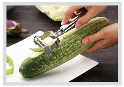 Multi-Functional Vegetable Peeler with 6 Blade Options