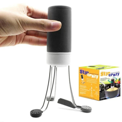Cordless Automatic Stirrer with Silicone Paddle and Variable Speeds