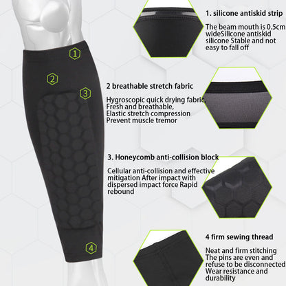 Ultimate Calf Shields with Shock-Absorbing Padding and Grip Technology
