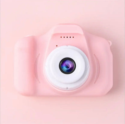 Compact Vintage-Style Digital Camera with Selfie Features
