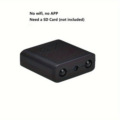 Compact Full HD Security Camera with Night Vision and Alerts