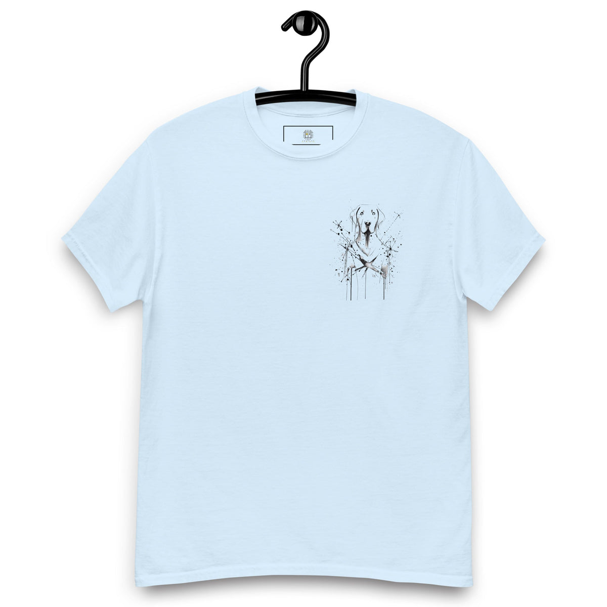 Charming Dog Lover's Tee with Unique Artwork and Comfortable Fit