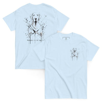 Charming Dog Lover's Tee with Unique Artwork and Comfortable Fit