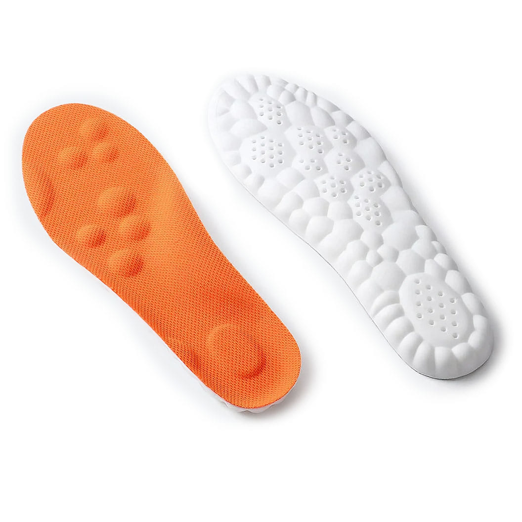 ComfortFit Massage Insoles with Arch Support and Customizable Length