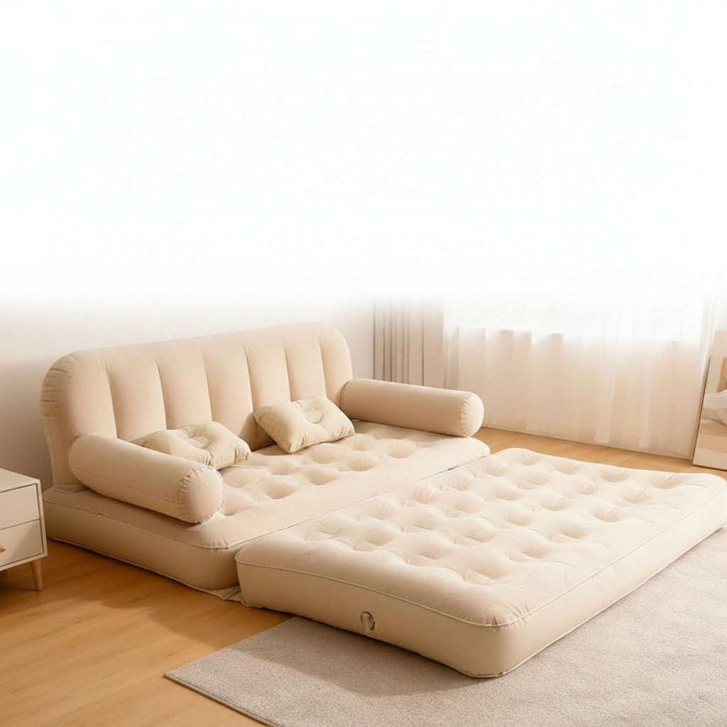 Convertible Inflatable Sofa and Guest Bed - 2-in-1 Design