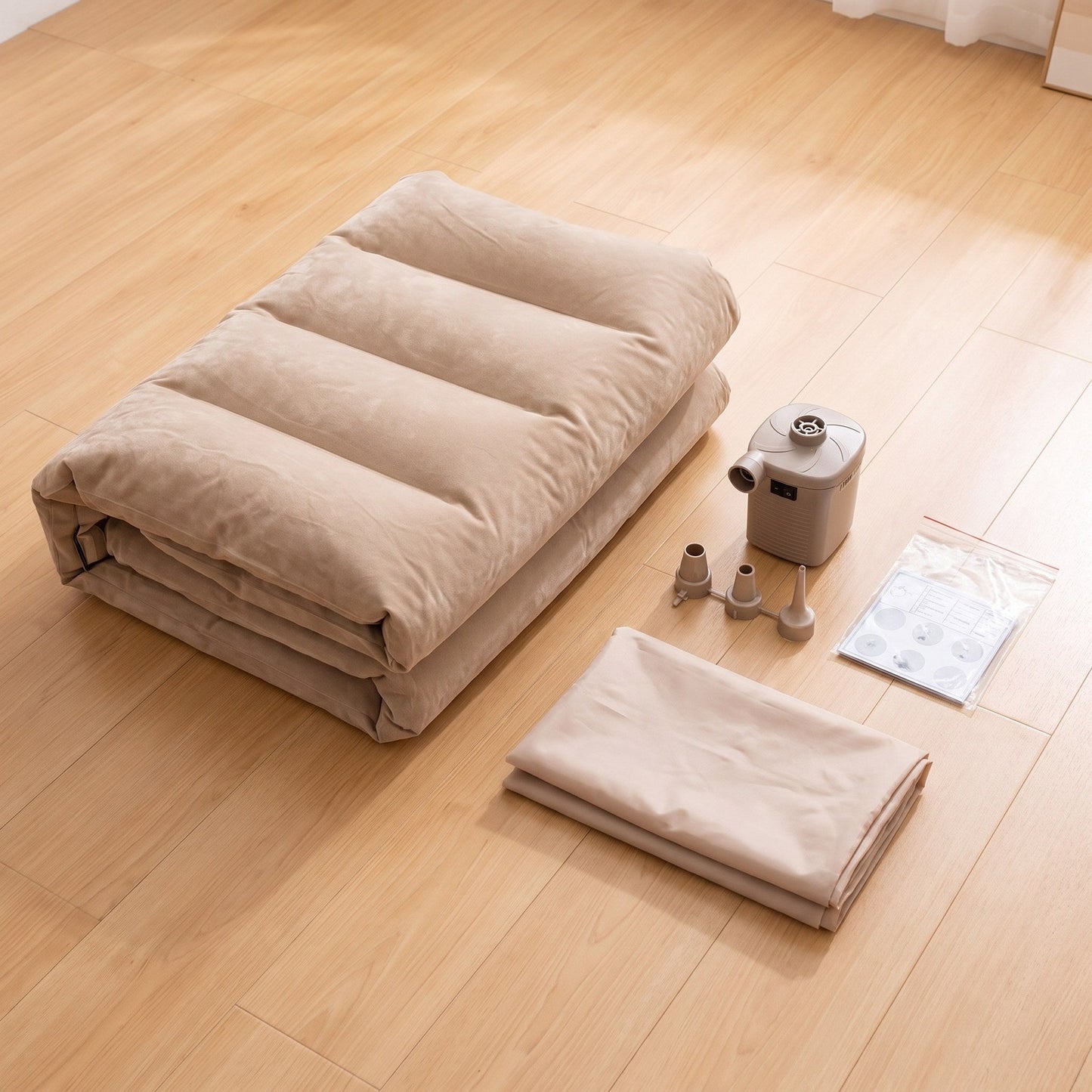 Convertible Inflatable Sofa and Guest Bed - 2-in-1 Design