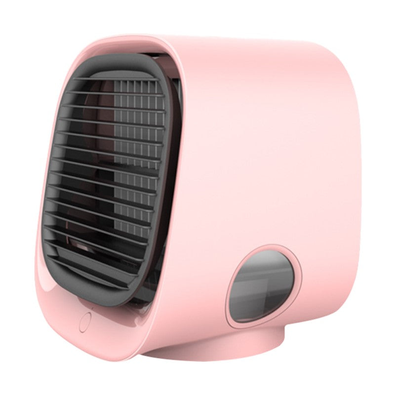 Compact Air Cooler and Humidifier for Cozy Spaces
