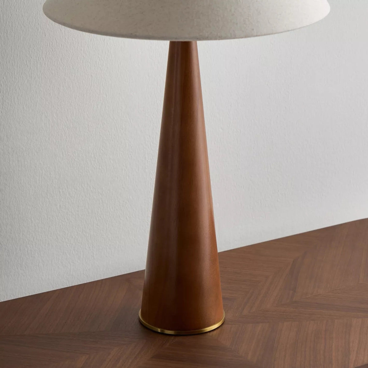 Wooden Table Lamp with Elegant Design