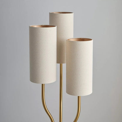 Elegant Golden Metal Floor Lamp