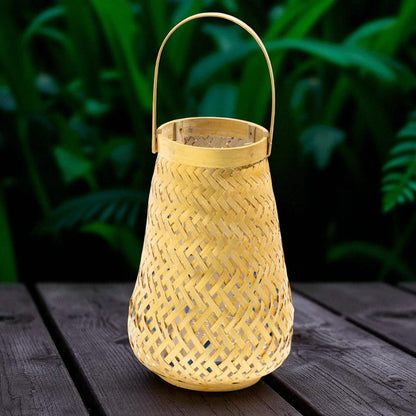 Bamboo Outdoor Lantern for Stylish Living Spaces