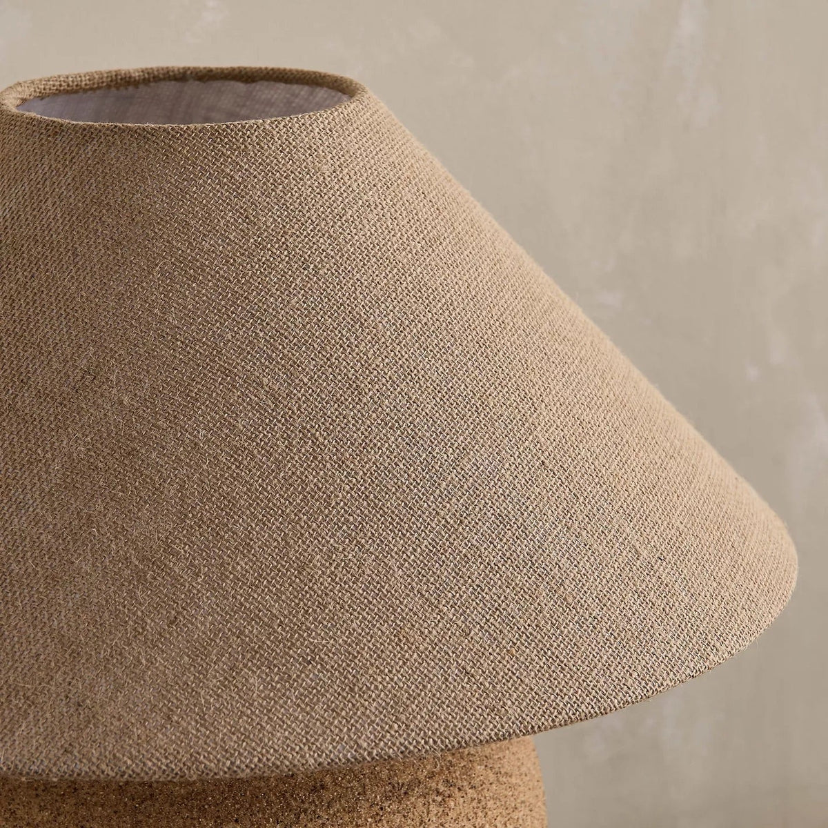 Brown Ceramic Table Lamp by Veylo