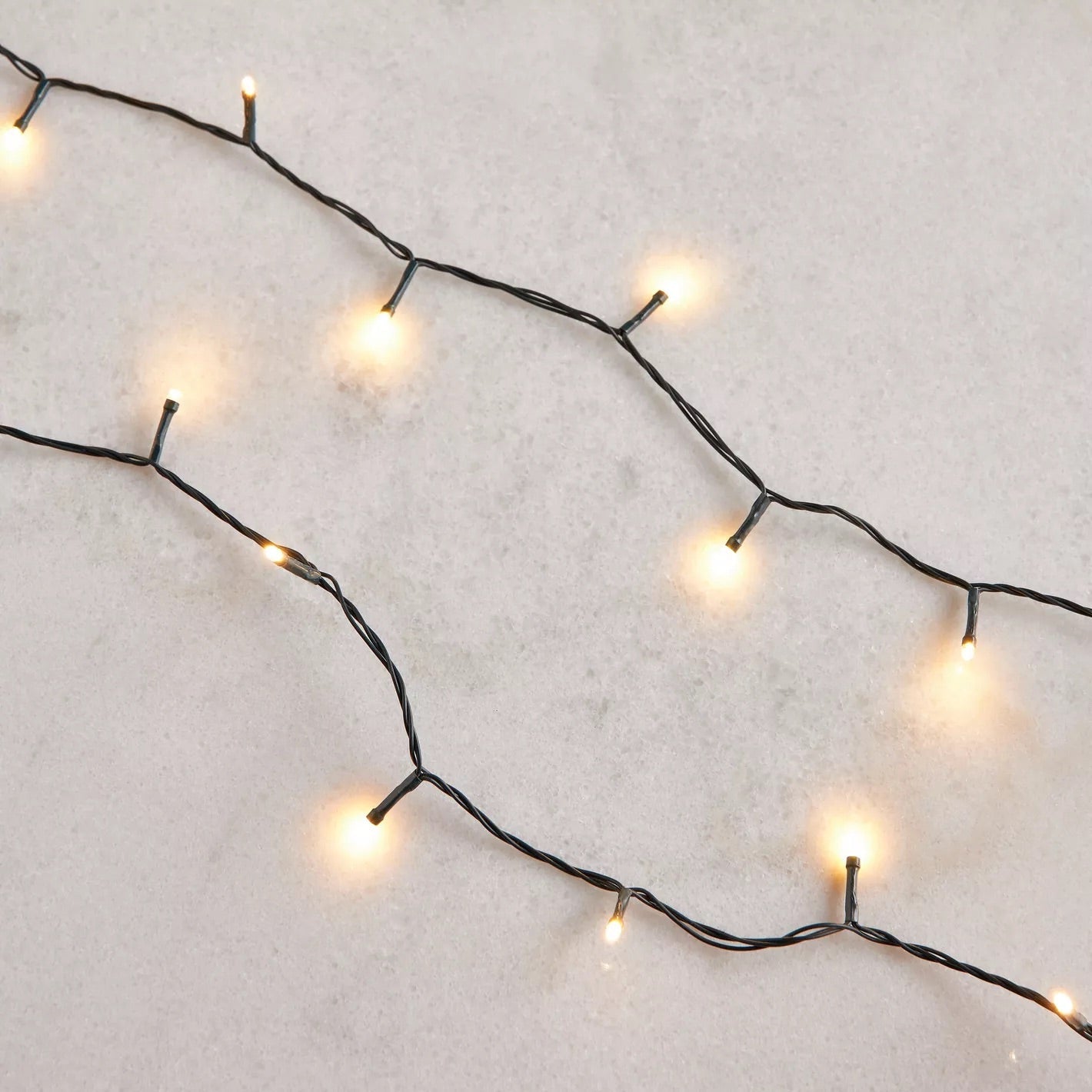 Warm LED String Lights for Outdoor Use, 9.5 Feet