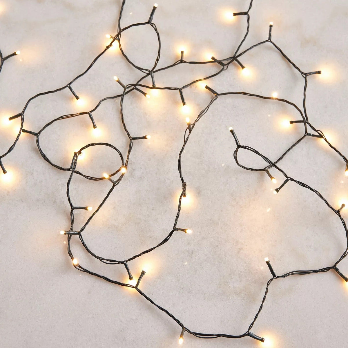Warm LED String Lights for Outdoor Use, 9.5 Feet