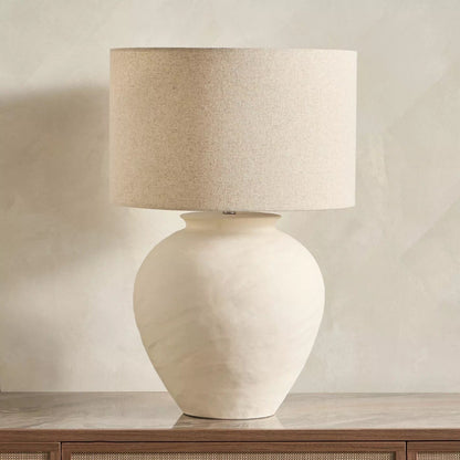 Table Lamp with Ceramic Base
