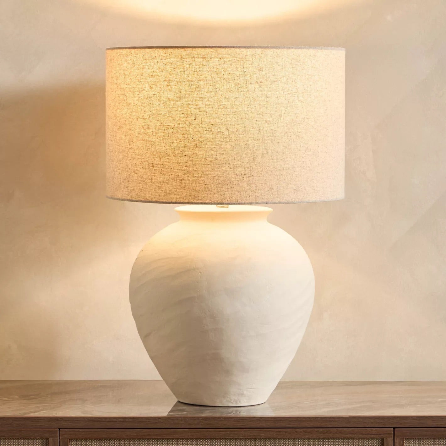 Table Lamp with Ceramic Base