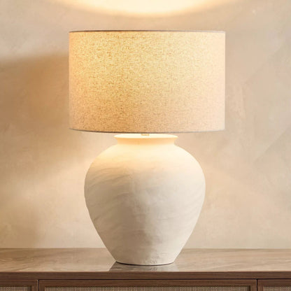 Table Lamp with Ceramic Base