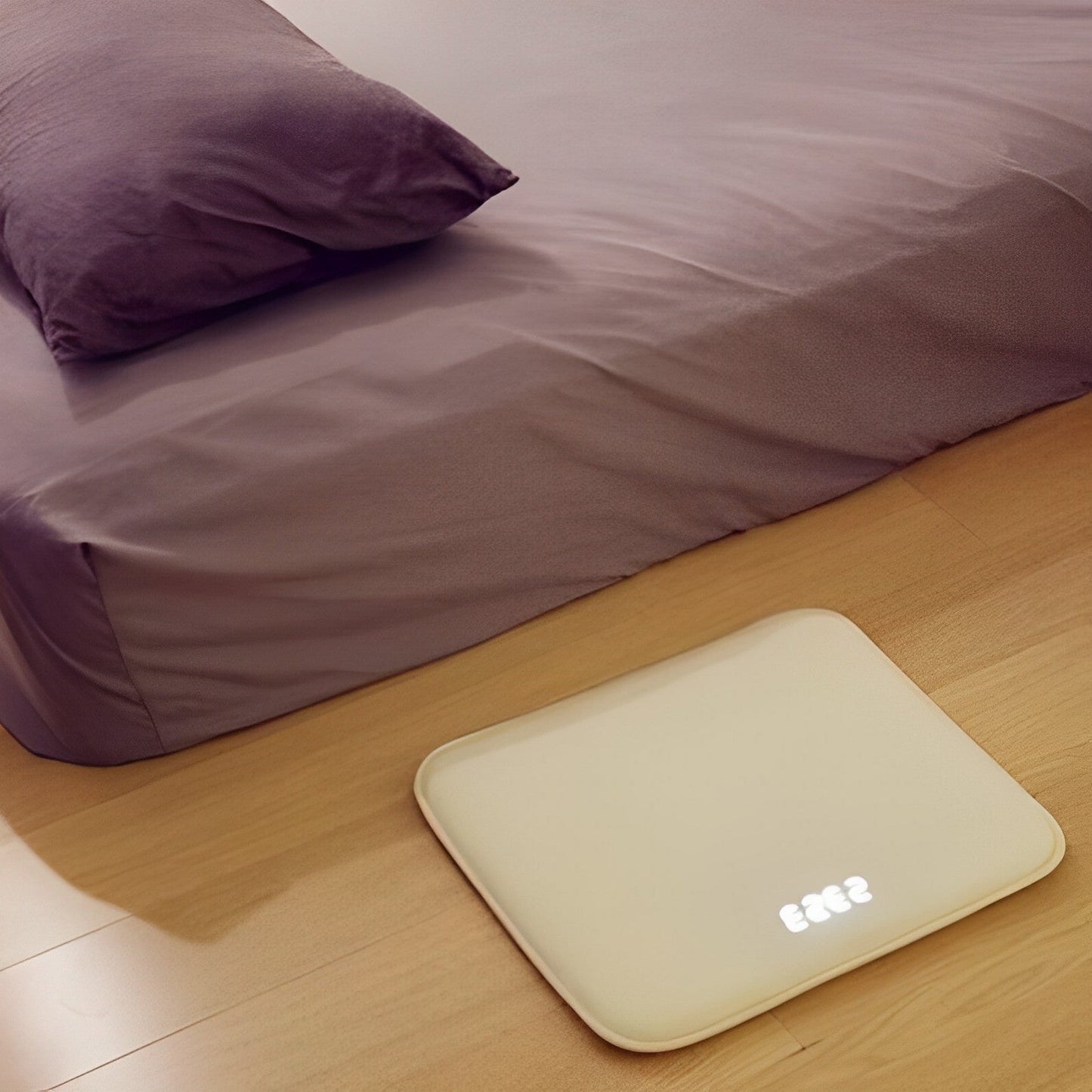 Alarm Clock with Foot Activation for Deep Sleepers