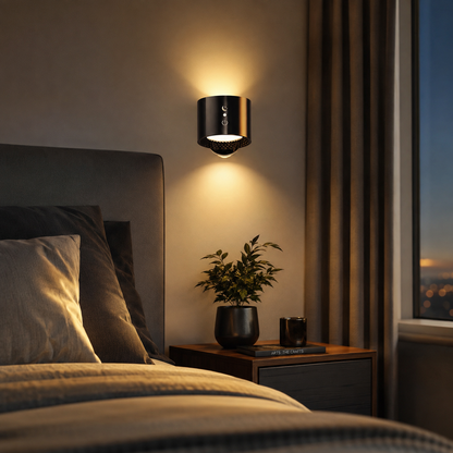360° USB Rechargeable Wall Light – Portable Versatile Illumination