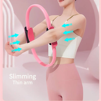 CoreTone Resistance Ring with Comfortable Handles for Pilates