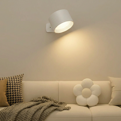 Touch Control LED Wall Lamp with Adjustable Brightness and 3 Color Options