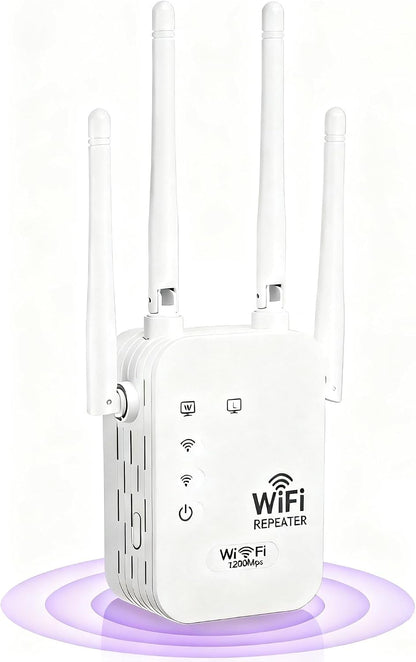 Weather-Resistant Long-Range WiFi Signal Booster for Outdoor Use
