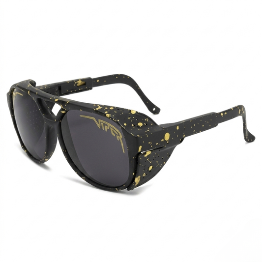 Wind-Resistant Motorcycle Eyewear with UV400 Shield