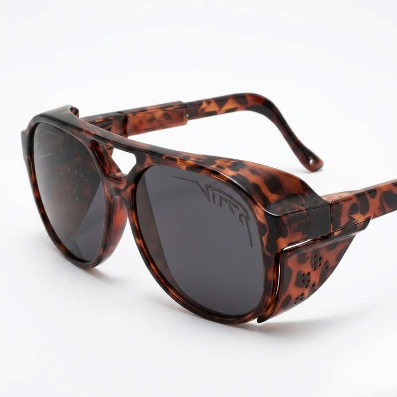 Wind-Resistant Motorcycle Eyewear with UV400 Shield