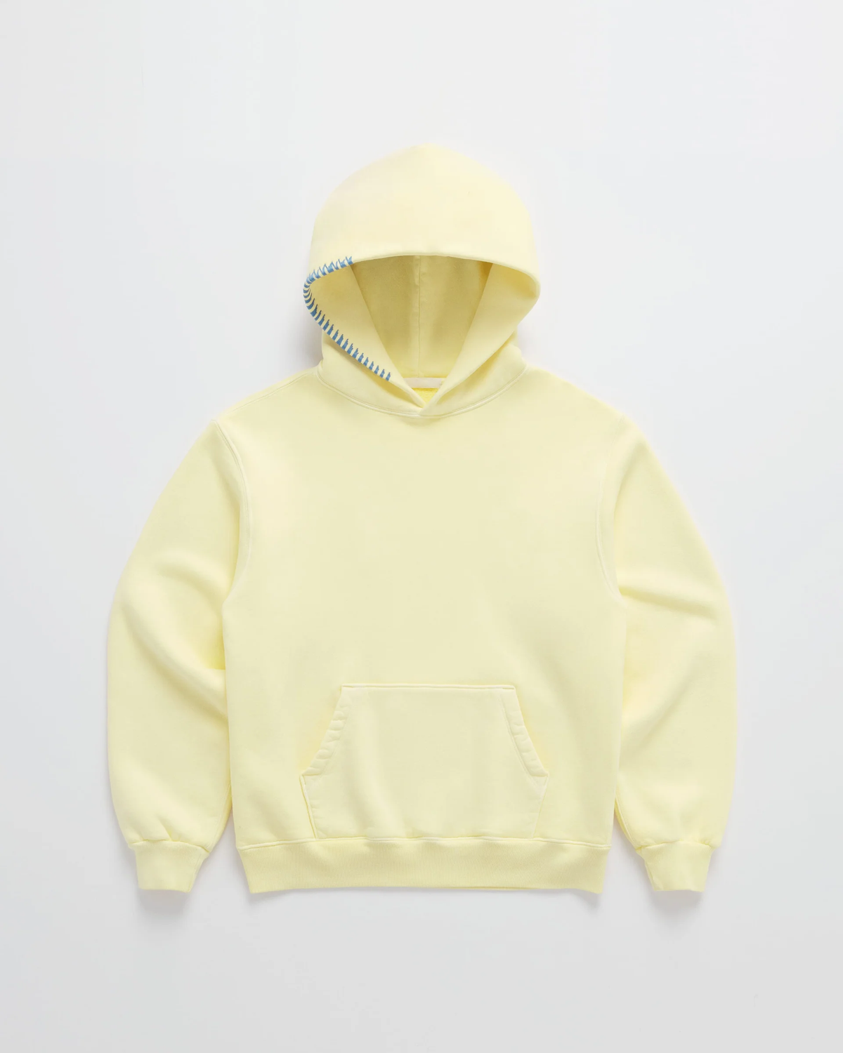 Tailored Cotton Blend Hoodie with Structured Hood Design