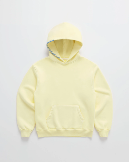 Tailored Cotton Blend Hoodie with Structured Hood Design